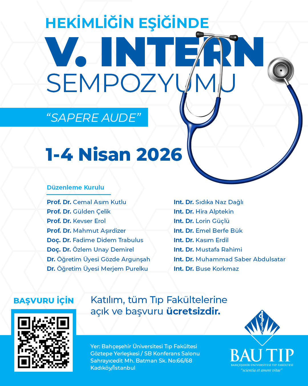 Hekimliğin Eşiğinde V. Intern Sempozyumu